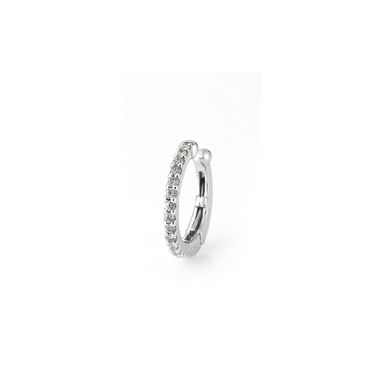 Xmasセール♡美品♡k14 ホワイトゴールド ダイヤモンド イヤーカフ 片側 0P5A0511_f7e47c6d-45ba-49b7-
